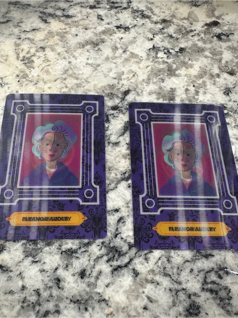 Disneyland Haunted Mansion collectible cards - Picture 2 of 3